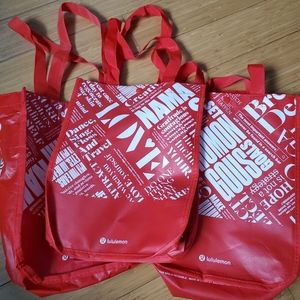 3 Small lululemon bags